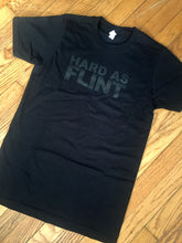 Black Logo Hard As Flint Tee